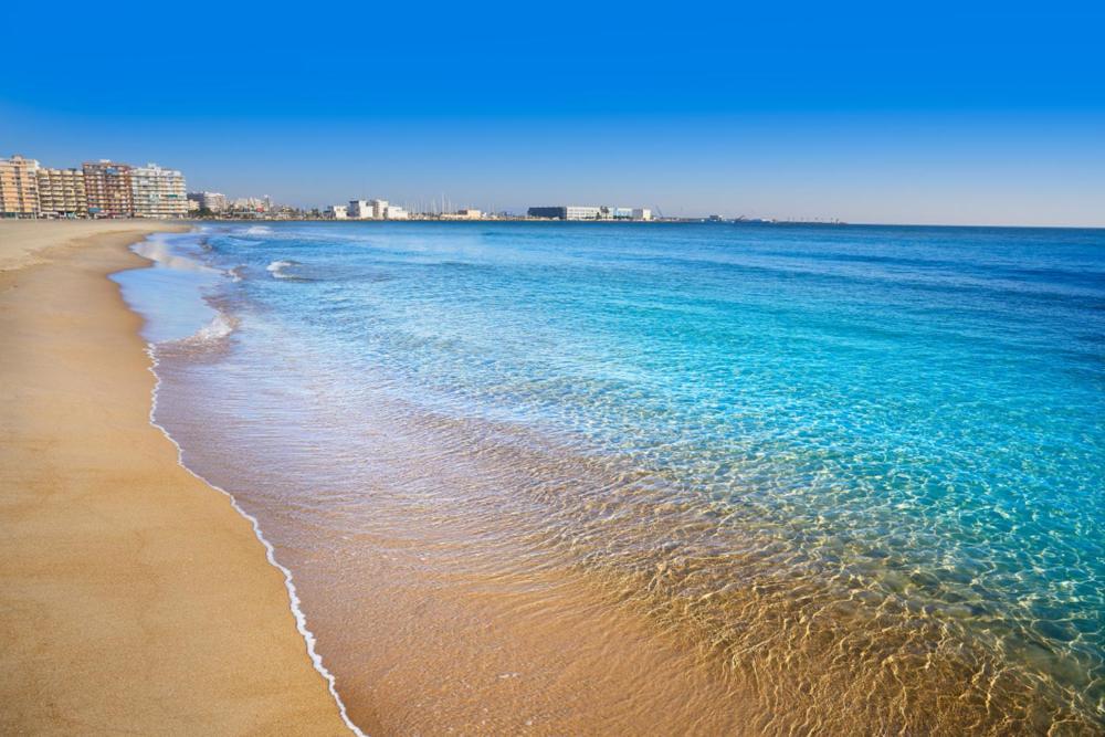 Ferienwohnung Fantastico Atico Vistas Al Mar ! Santa Pola Exterior foto