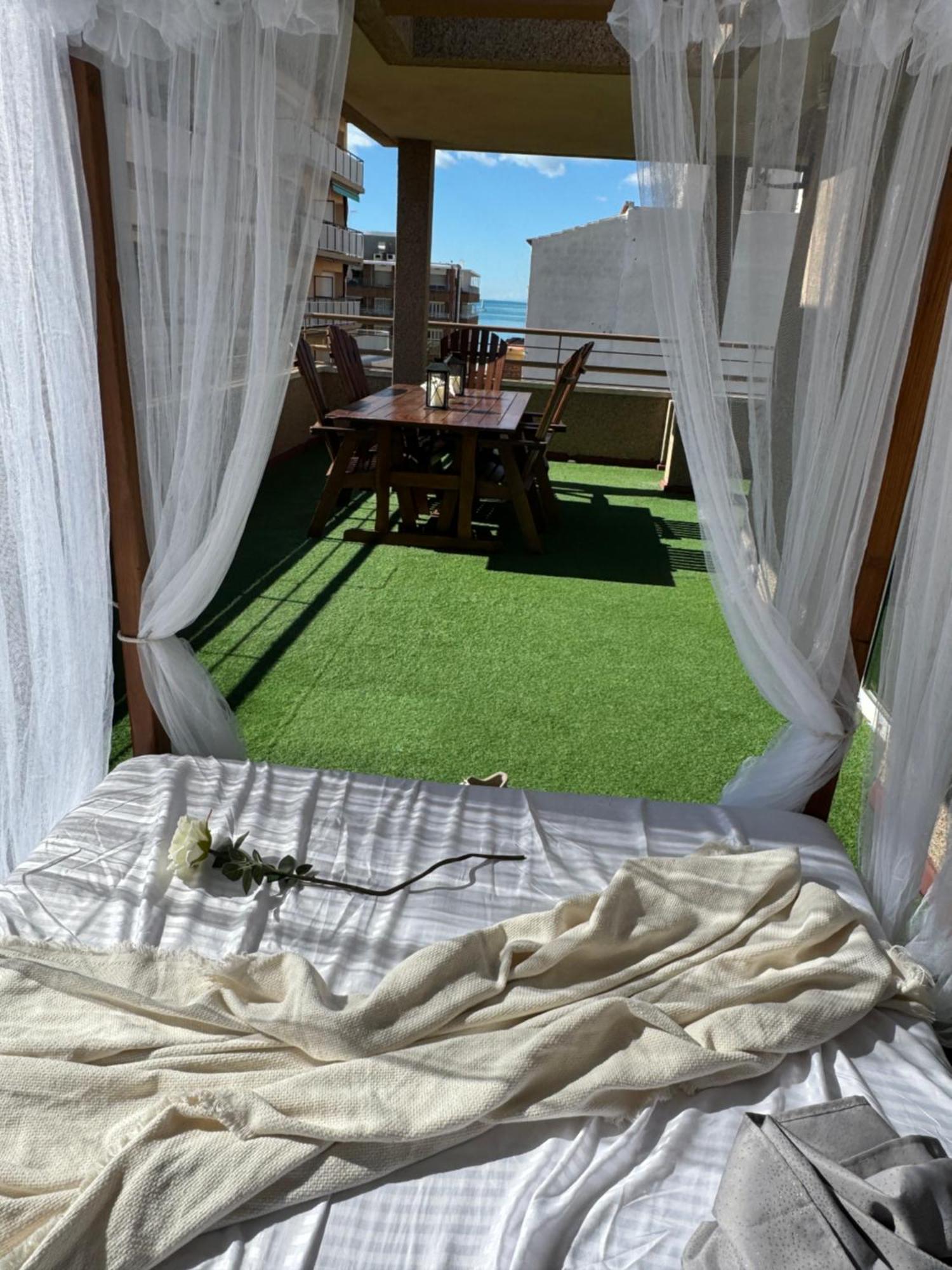 Ferienwohnung Fantastico Atico Vistas Al Mar ! Santa Pola Exterior foto