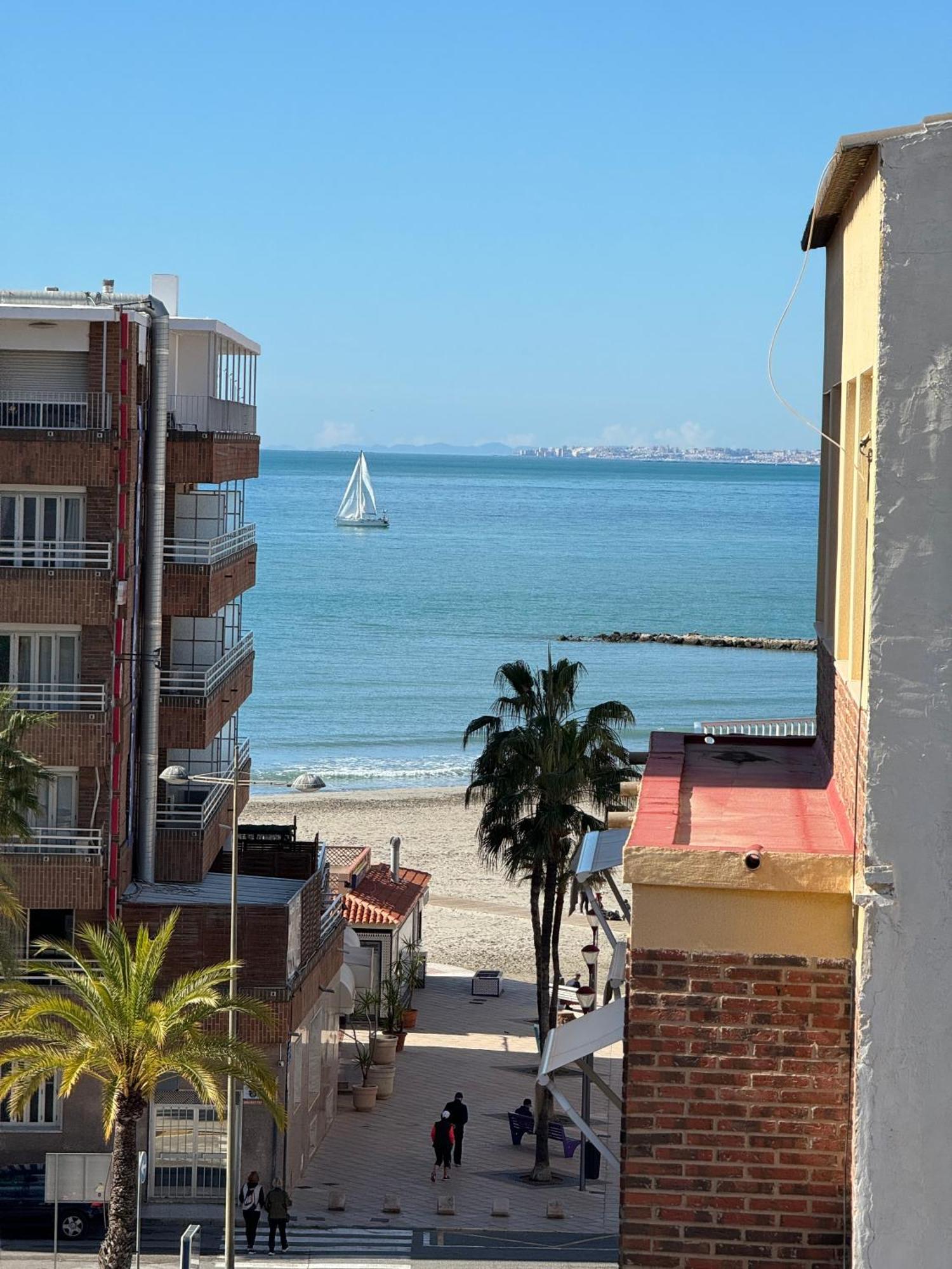 Ferienwohnung Fantastico Atico Vistas Al Mar ! Santa Pola Exterior foto